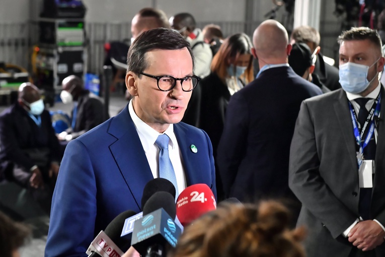 Morawiecki: jeśli Polska ma partycypować w ambitnych celach klimatycznych, musimy być zasilani w odpowiednie środki