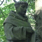 Brwilno k. Płocka. Figura św. Antoniego z Padwy w "Antoniówce"