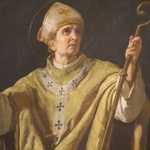 Drobin. Obraz św. Stanisława, biskupa i męczennika - patrona parafii (ołtarz główny)