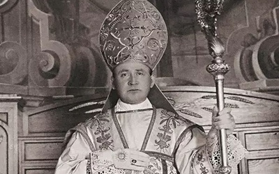 Bp Władysław Goral w dniu konsekracji.