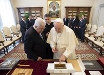 Spotkanie Papieża z prezydentem Palestyny Mahmoudem Abbasem