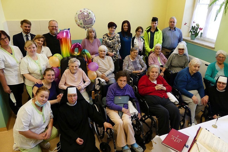 100 lat pani Elżbiety Simko w Centrum Medycznym Sióstr Elżbietanek w Cieszynie