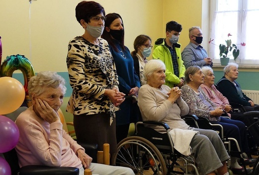 100 lat pani Elżbiety Simko w Centrum Medycznym Sióstr Elżbietanek w Cieszynie