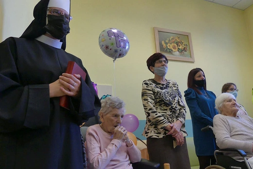 100 lat pani Elżbiety Simko w Centrum Medycznym Sióstr Elżbietanek w Cieszynie