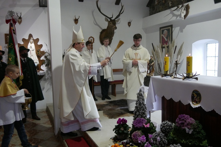 Odpust w kaplicy św. Huberta w Rekowie Górnym