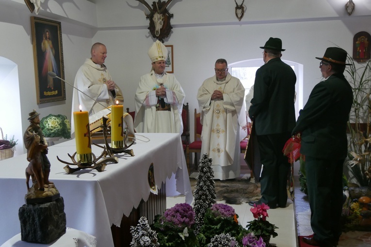 Odpust w kaplicy św. Huberta w Rekowie Górnym