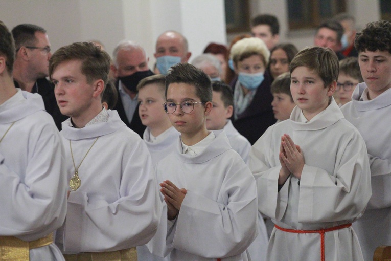 Błogosławieństwo lektorów w Dobrej