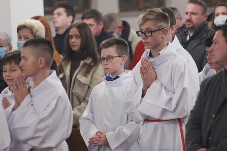 Błogosławieństwo lektorów w Dobrej