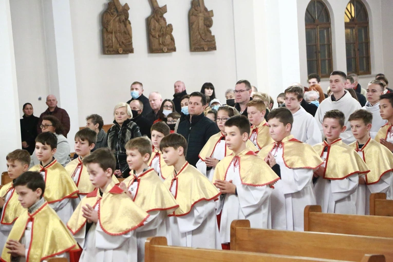 Błogosławieństwo lektorów w Dobrej