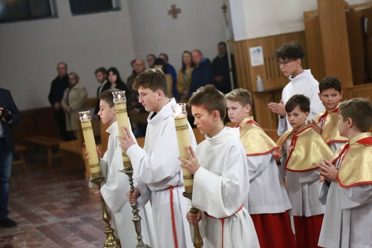 Błogosławieństwo lektorów w Dobrej