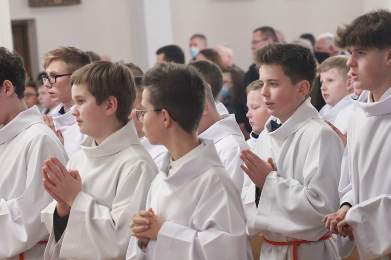 Błogosławieństwo lektorów w Dobrej