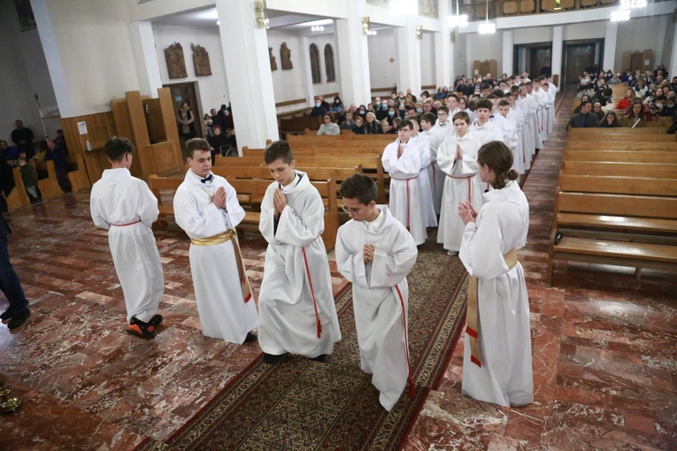Błogosławieństwo lektorów w Dobrej