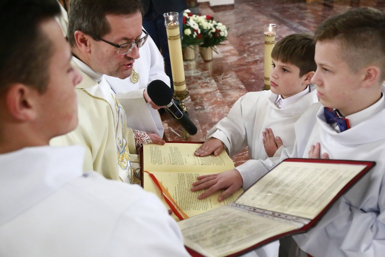 Błogosławieństwo lektorów w Dobrej