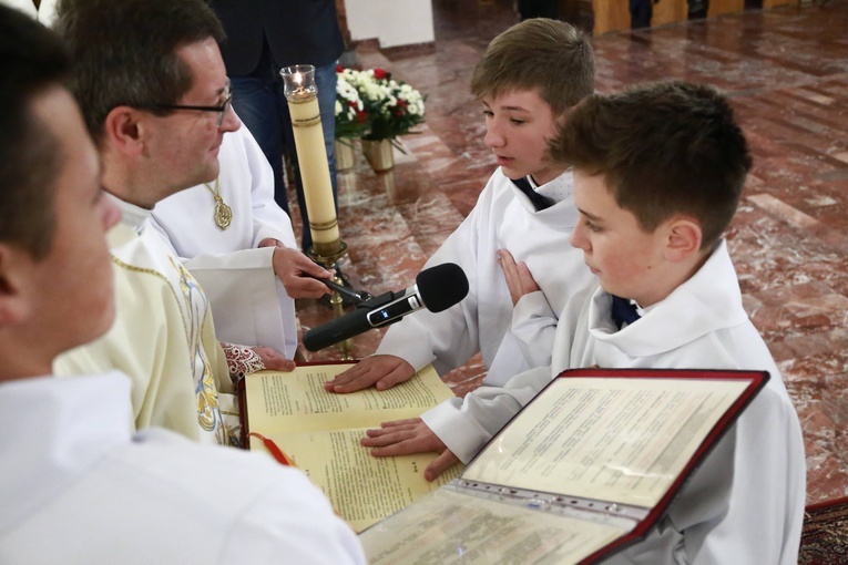 Błogosławieństwo lektorów w Dobrej