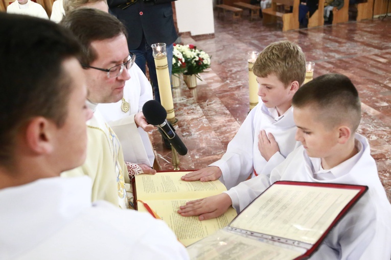 Błogosławieństwo lektorów w Dobrej