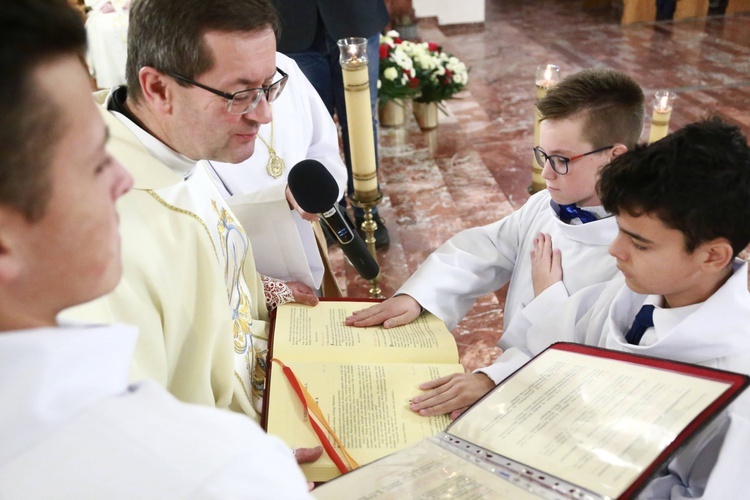 Błogosławieństwo lektorów w Dobrej