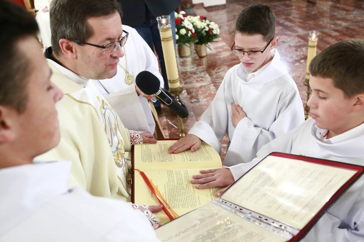 Błogosławieństwo lektorów w Dobrej