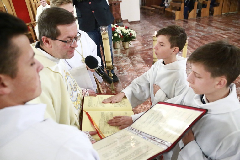 Błogosławieństwo lektorów w Dobrej