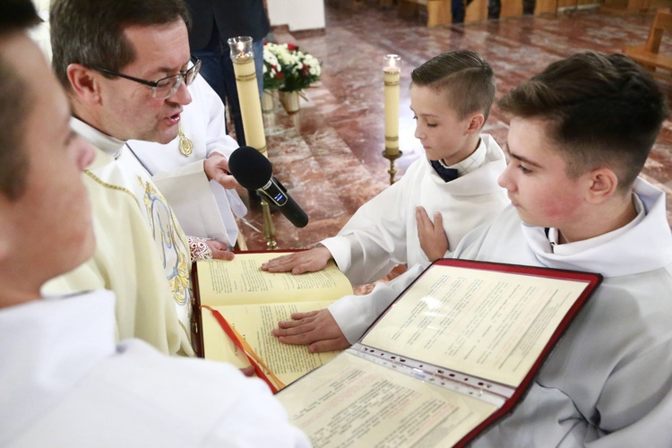 Błogosławieństwo lektorów w Dobrej