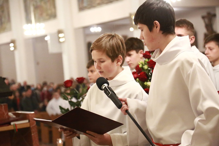 Błogosławieństwo lektorów w Dobrej