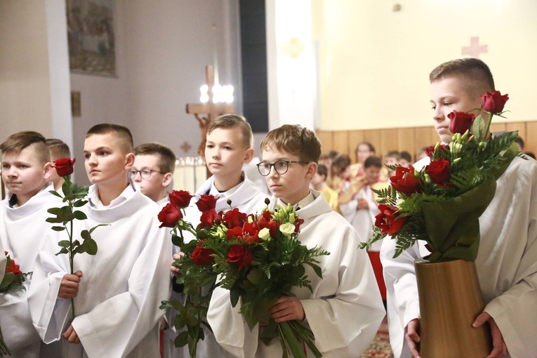 Błogosławieństwo lektorów w Dobrej