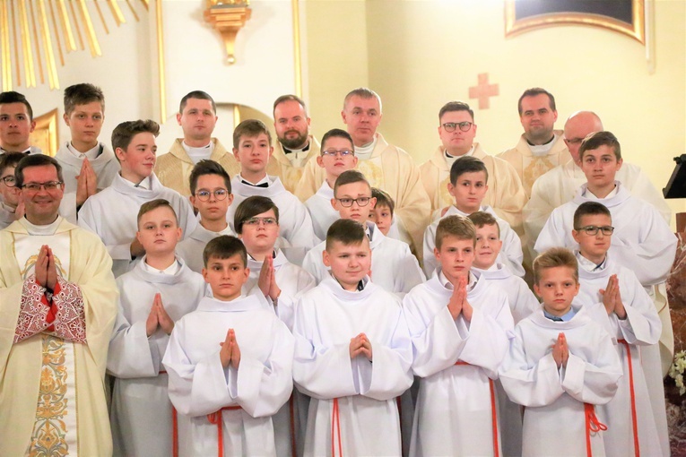 Błogosławieństwo lektorów w Dobrej