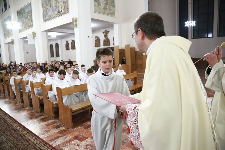 Błogosławieństwo lektorów w Dobrej