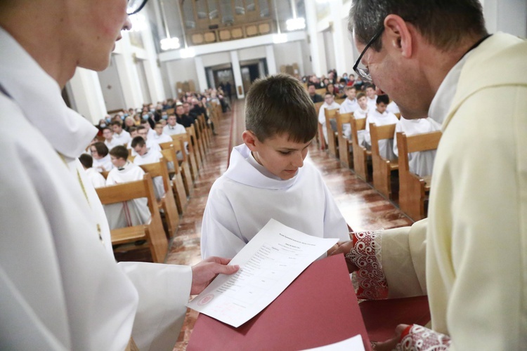 Błogosławieństwo lektorów w Dobrej