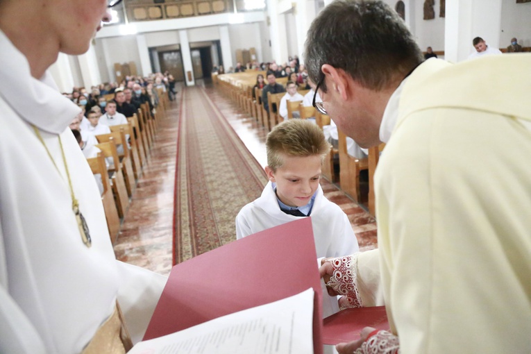 Błogosławieństwo lektorów w Dobrej