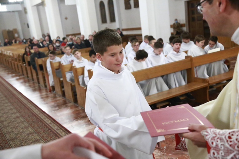 Błogosławieństwo lektorów w Dobrej