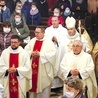 	Mszy św. przewodniczył elbląski biskup pomocniczy.