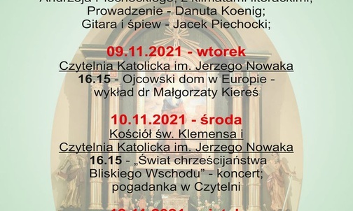 O ojcowskim domu w Europie i chrześcijaństwie na Bliskim Wschodzie