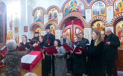 ◄	Istniejący od niedawna Chór św. Jerzego zachwycił świdnickich słuchaczy wysokim poziomem wykonania cerkiewnej muzyki bizantyjskiej.  