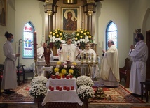 Jubileuszowa Msza św. w kościele na Cierniach.
