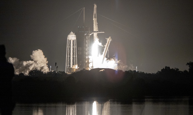 Czworo astronautów odleciało na Międzynarodową Stację Kosmiczną