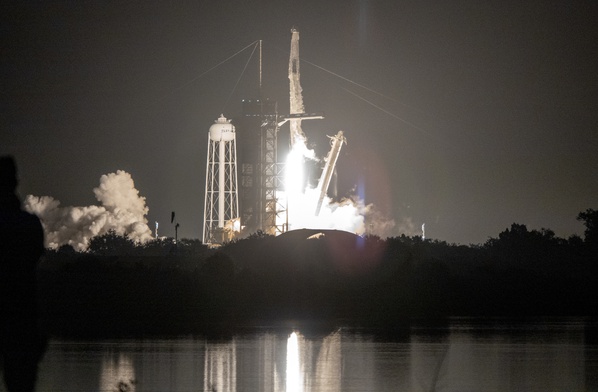 Czworo astronautów odleciało na Międzynarodową Stację Kosmiczną