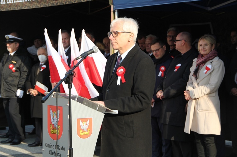 Oleśnica. Wojewódzkie obchody Narodowego Święta Niepodległości - cz. 2