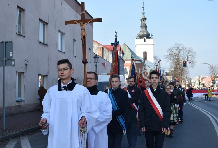 Łowicka proceja z relikwiami św. Wiktorii