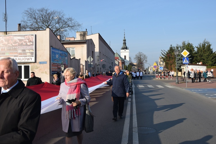 Łowicka proceja z relikwiami św. Wiktorii