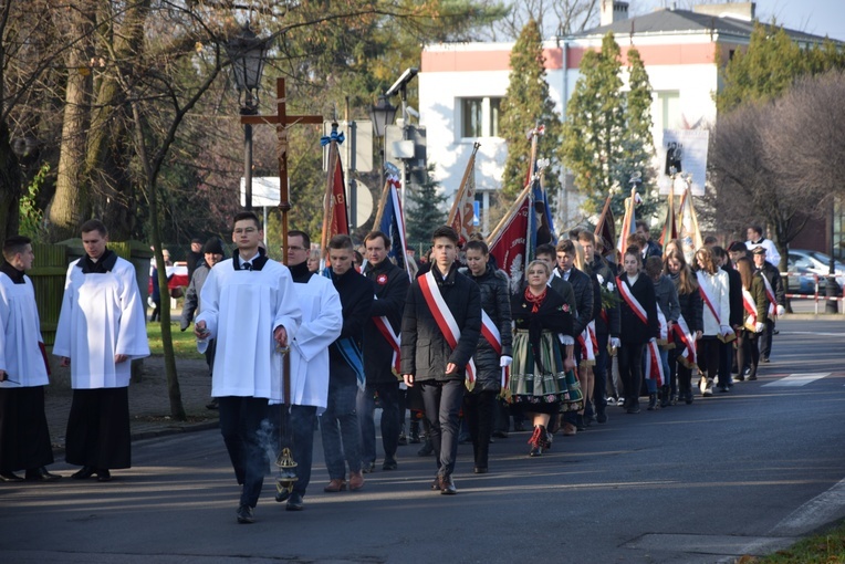 Łowicka proceja z relikwiami św. Wiktorii
