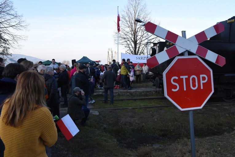 Pociąg Wolności w Skrzydlnej