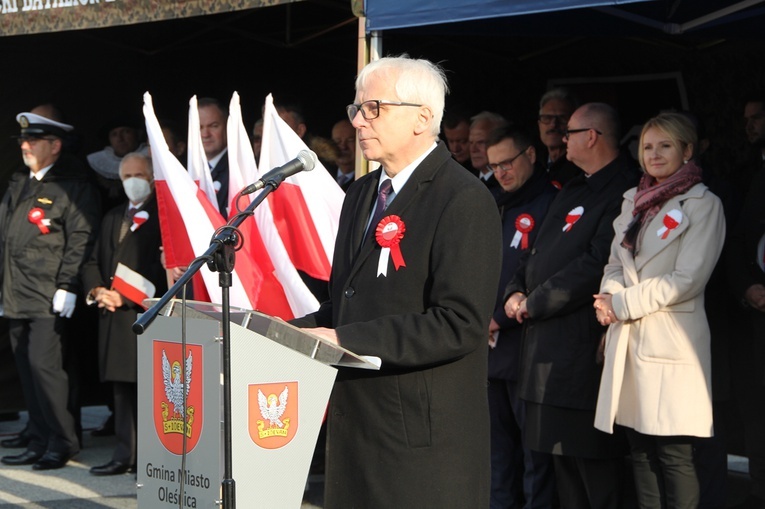 Wojewódzkie obchody Narodowego Święta Niepodległości w Oleśnicy