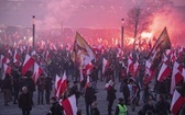 Marsz Niepodległości zakończył się na błoniach Stadionu Narodowego