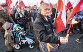 Marsz Niepodległości zakończył się na błoniach Stadionu Narodowego