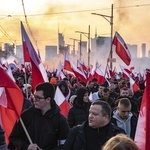 Marsz Niepodległości zakończył się na błoniach Stadionu Narodowego