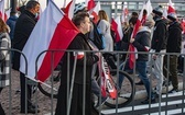 Marsz Niepodległości zakończył się na błoniach Stadionu Narodowego