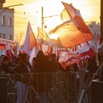 Marsz Niepodległości zakończył się na błoniach Stadionu Narodowego