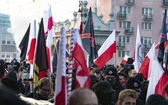 Marsz Niepodległości zakończył się na błoniach Stadionu Narodowego