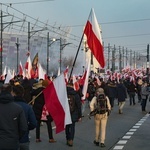 Marsz Niepodległości zakończył się na błoniach Stadionu Narodowego