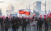 Marsz Niepodległości zakończył się na błoniach Stadionu Narodowego